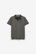 POLO PIQUET COM RISCAS