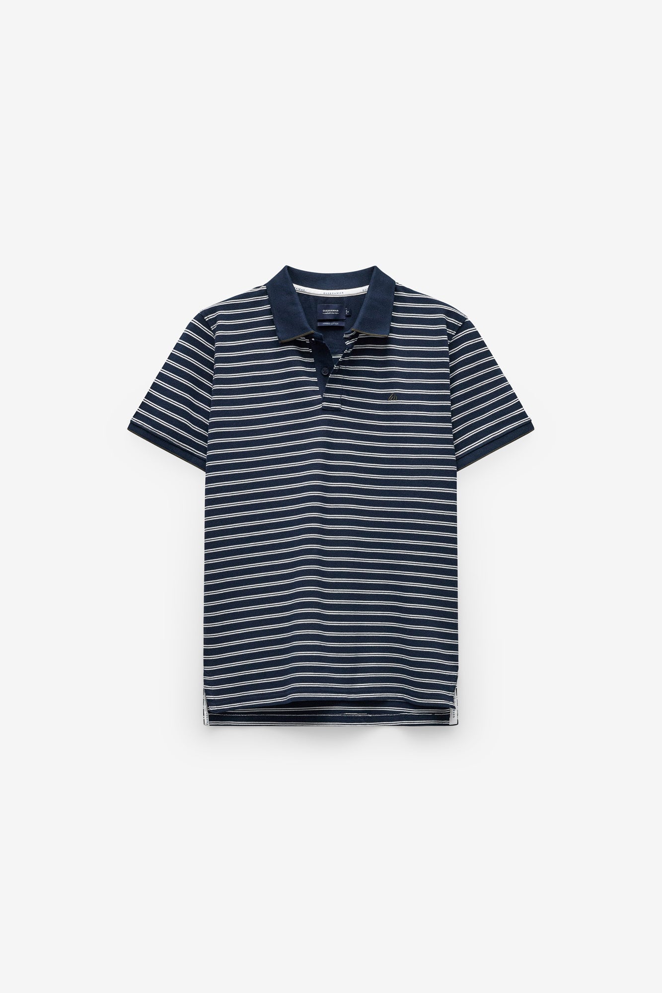 POLO PIQUET COM RISCAS