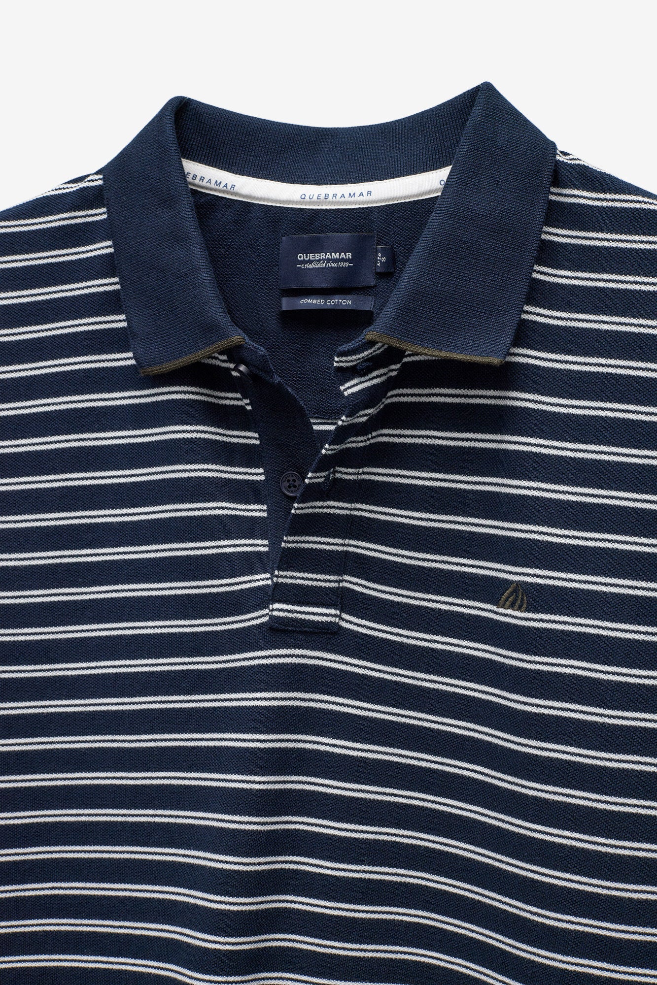 POLO PIQUET COM RISCAS