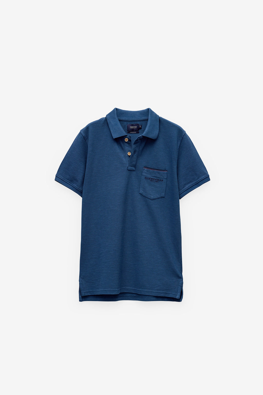 POLO EM PIQUET SLUB COM BOLSO