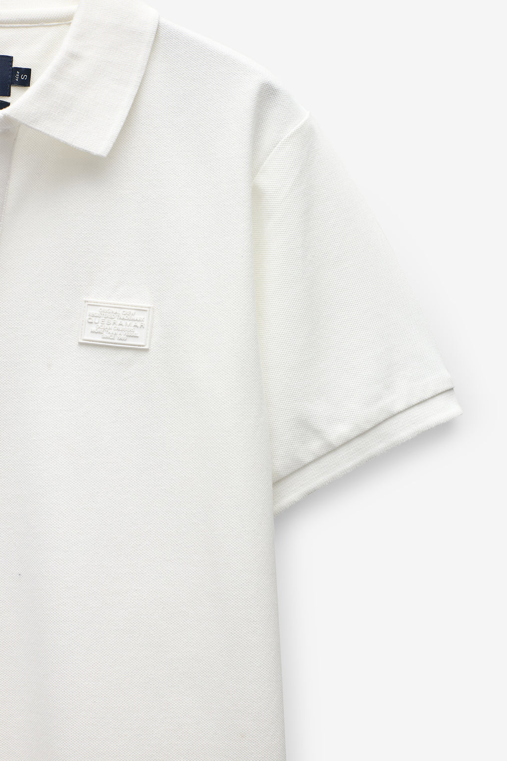 POLO PIQUET COM BADGE