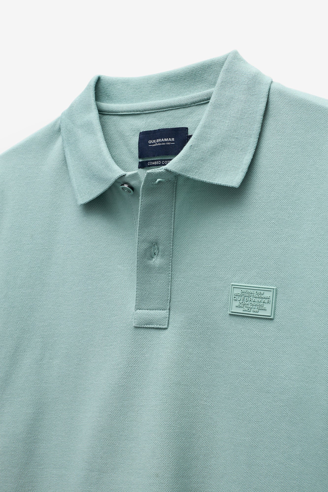 POLO PIQUET COM BADGE