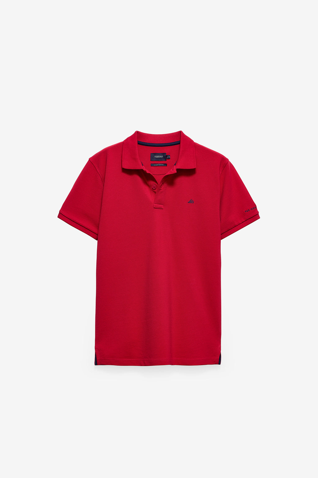 POLO PIQUET COM LOGO A CONTRASTE