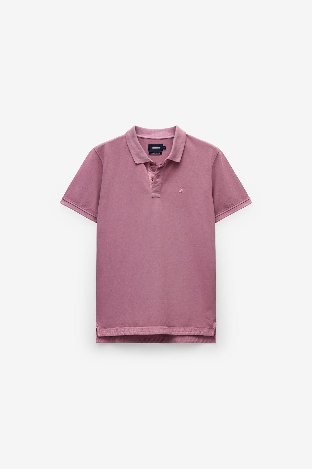 POLO PIQUET LISO COM BORDADO