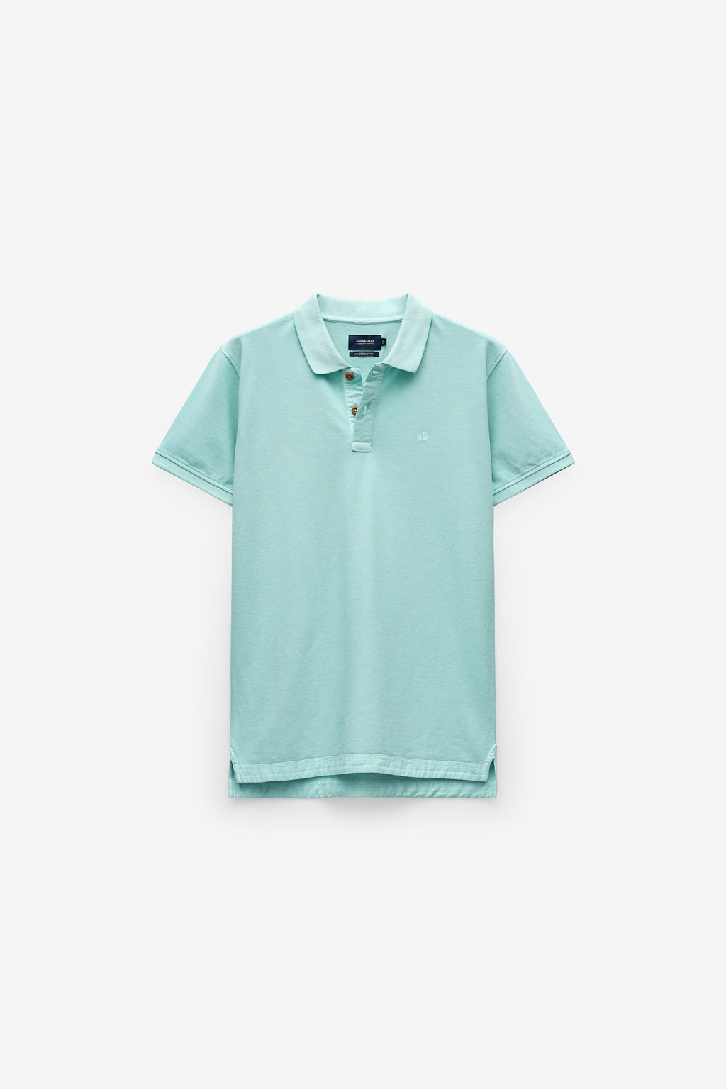 POLO PIQUET LISO COM BORDADO