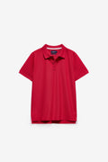 POLO EM MELANGE PIQUET