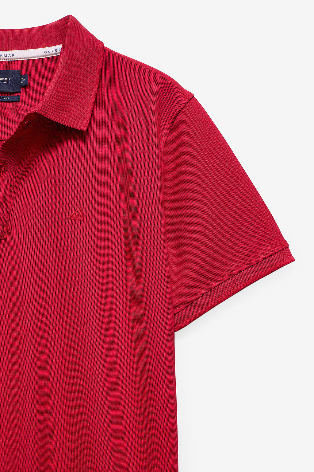 POLO EM MELANGE PIQUET