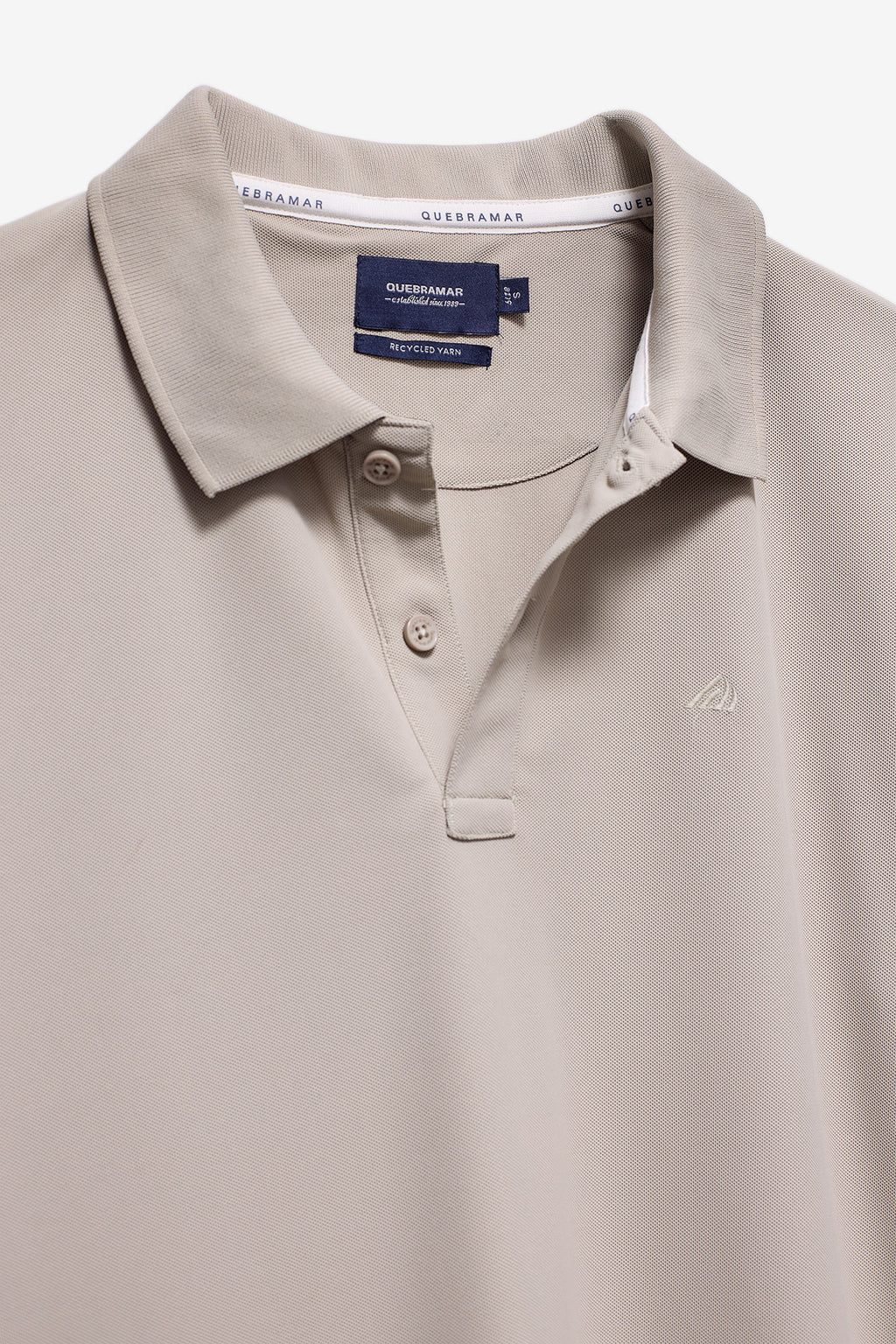 POLO EM MELANGE PIQUET