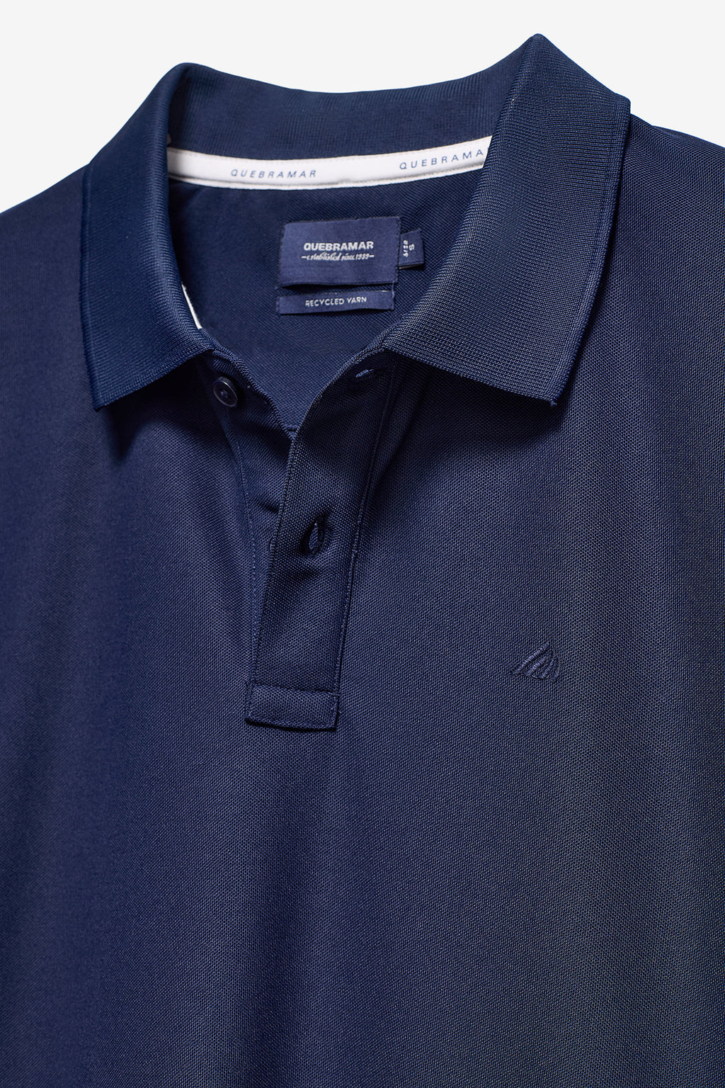 POLO EM MELANGE PIQUET