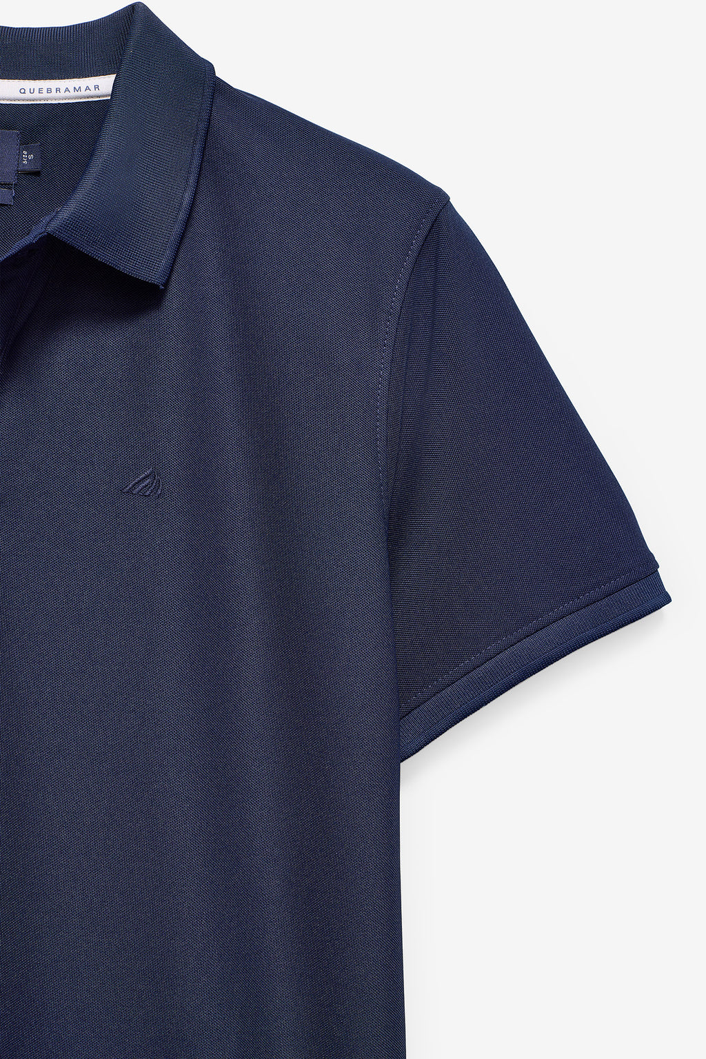 POLO EM MELANGE PIQUET