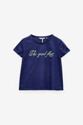 T-SHIRT COM PRINT