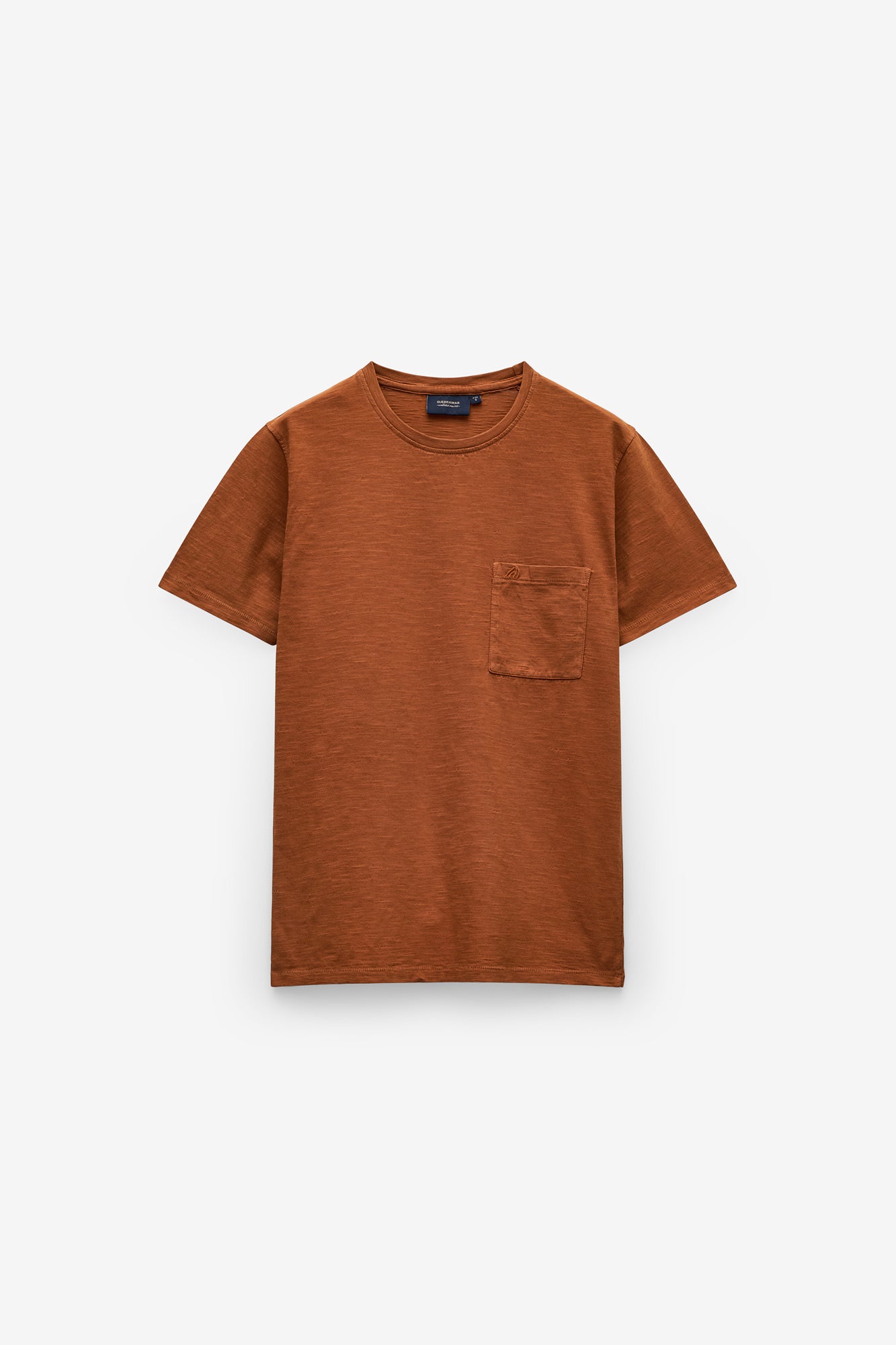T SHIRT EM SLUB COM BOLSO