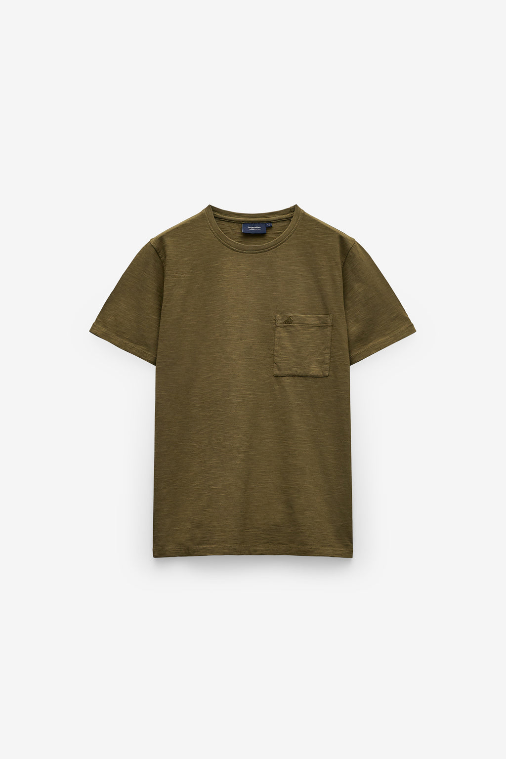 T SHIRT EM SLUB COM BOLSO