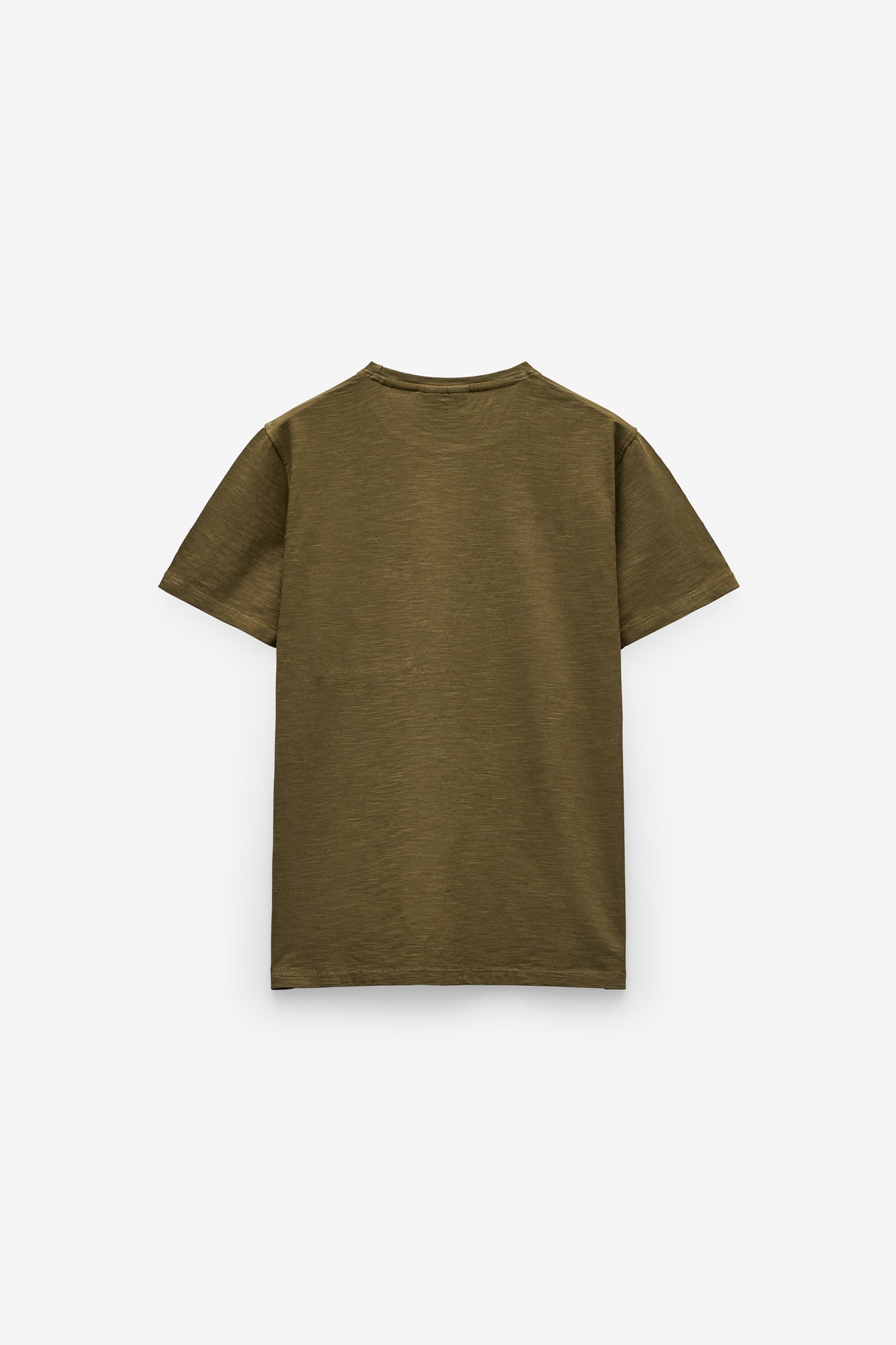 T SHIRT EM SLUB COM BOLSO