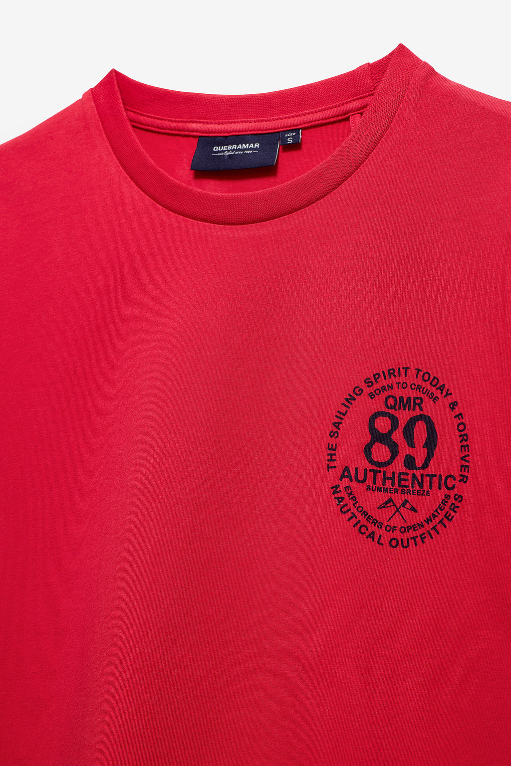 CAMISETA CON ESTAMPADO 89 AUTHENTIC