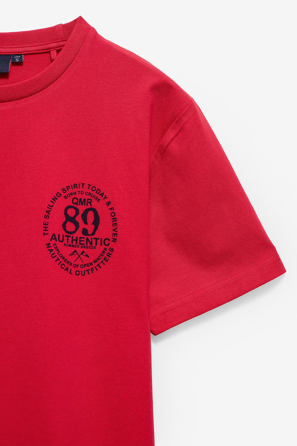 CAMISETA CON ESTAMPADO 89 AUTHENTIC
