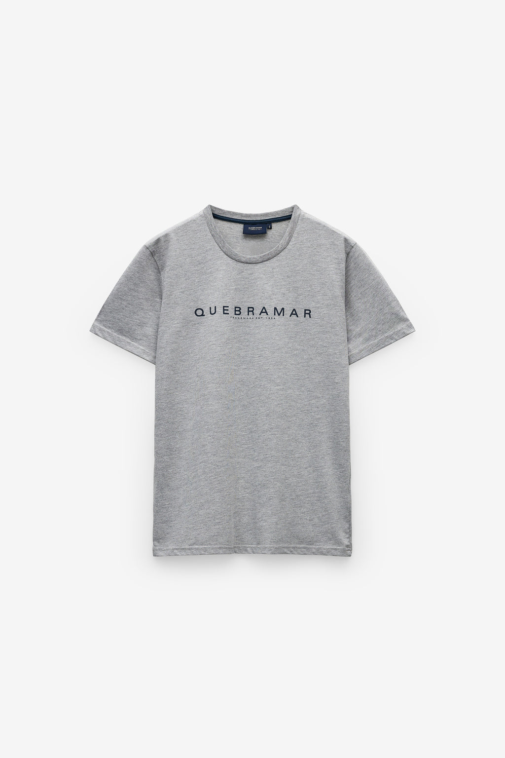 T-SHIRT BÁSICA COM PRINT QUEBRAMAR