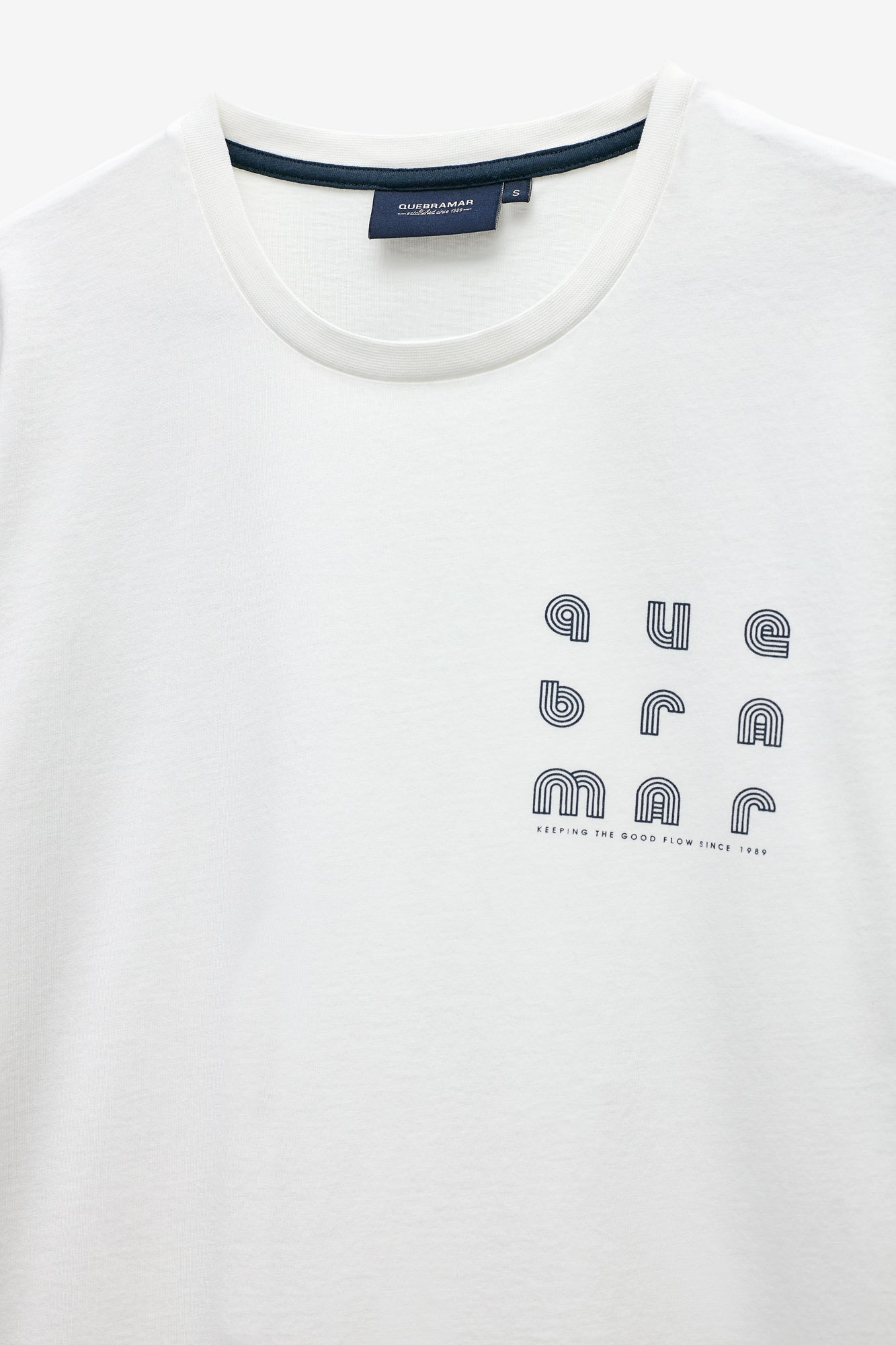 T-SHIRT COM PRINT
