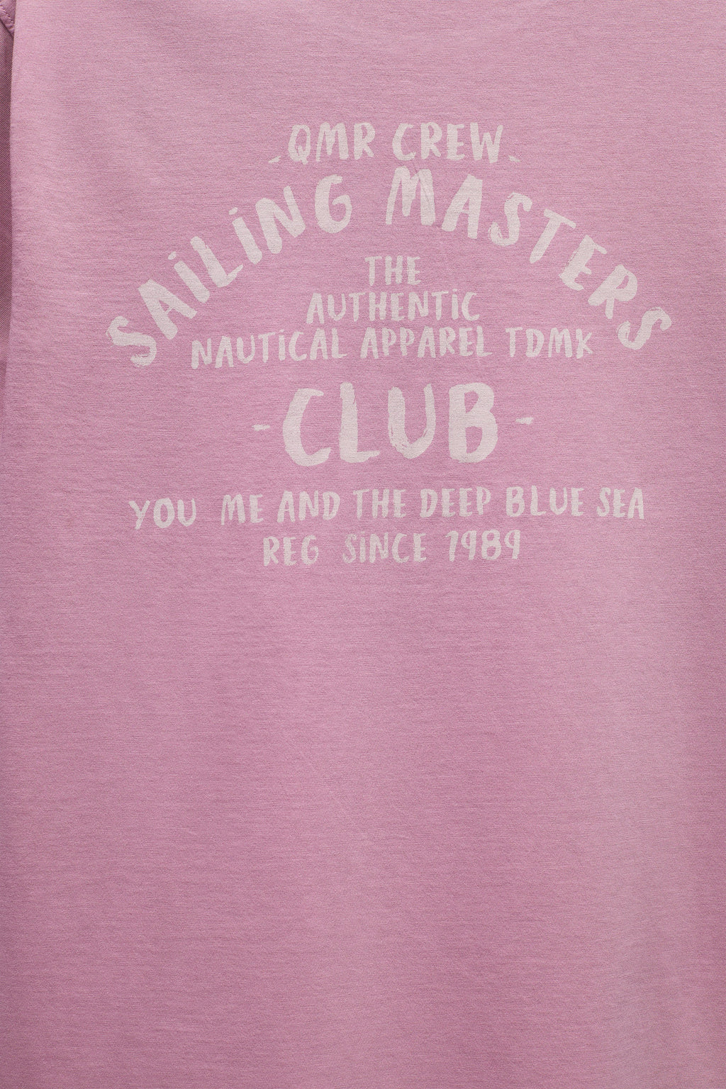T-SHIRT COM PRINT SAILING MASTERS