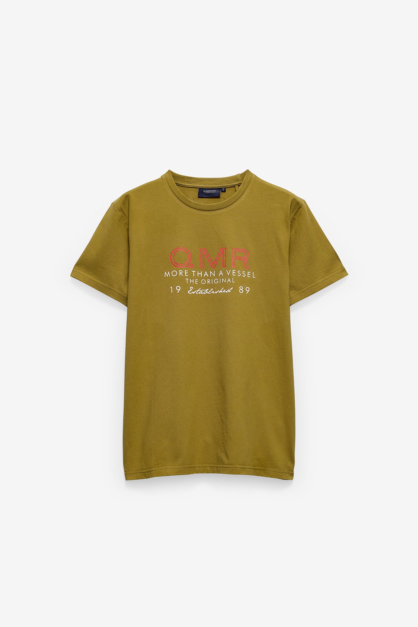 T-SHIRT COM PRINT E ETIQUETA