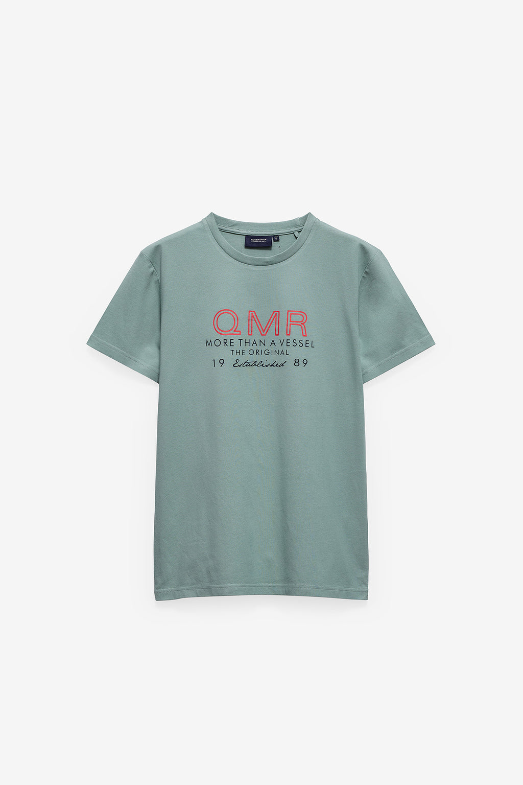 T-SHIRT COM PRINT E ETIQUETA