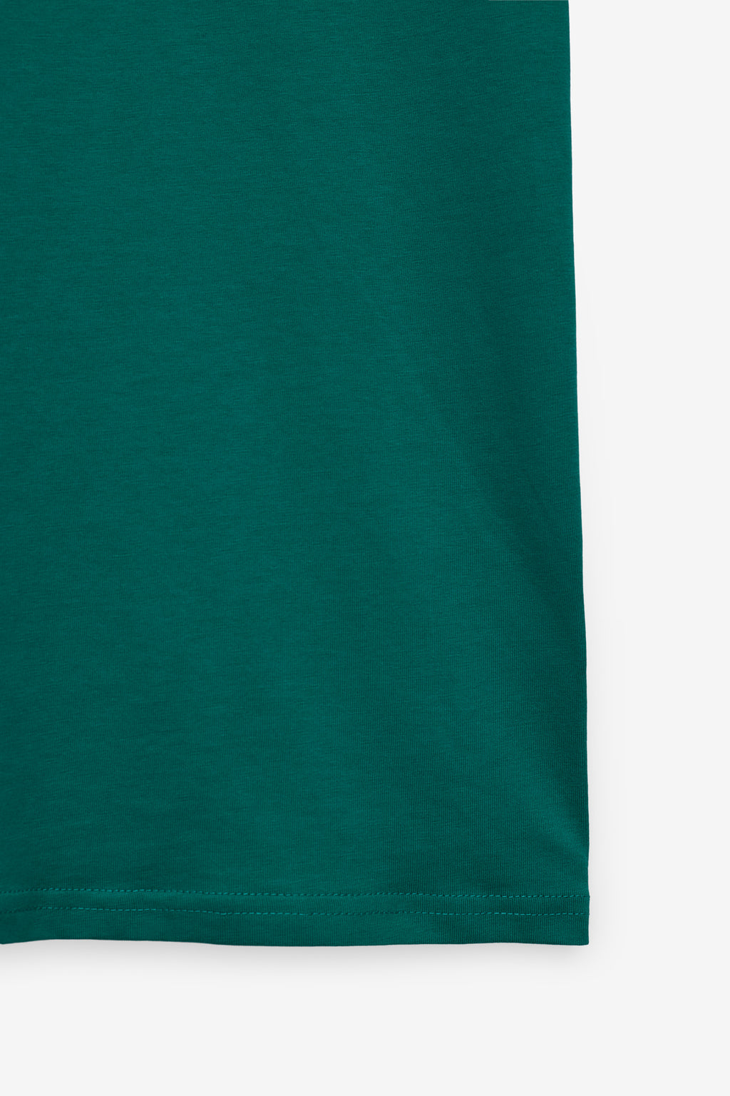 T-SHIRT COM PRINT TEXTO EM CONTRASTE