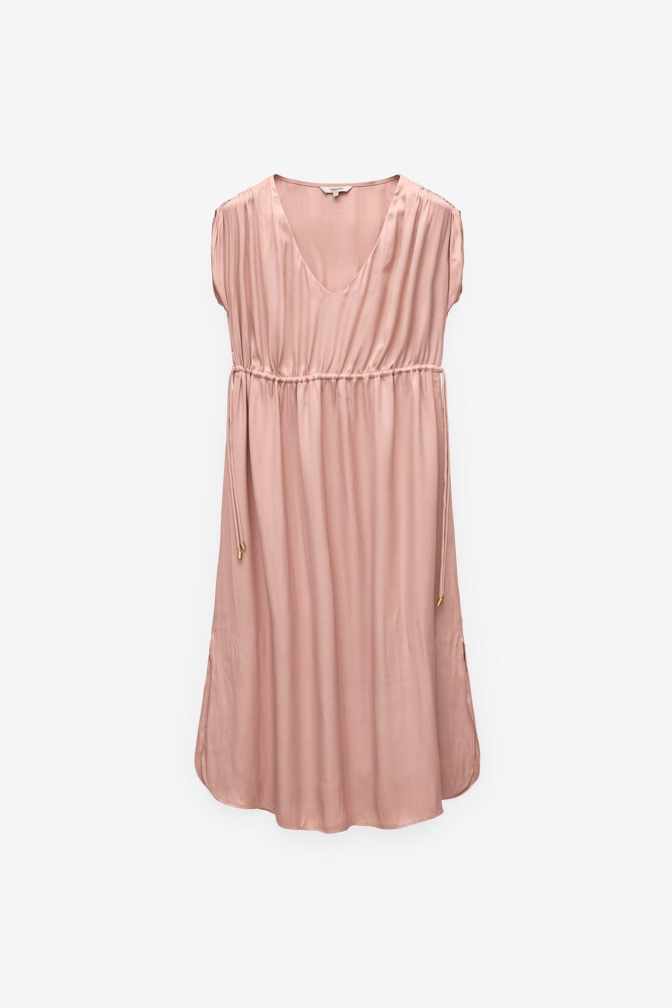 VESTIDO FLUÍDO COM ATILHOS