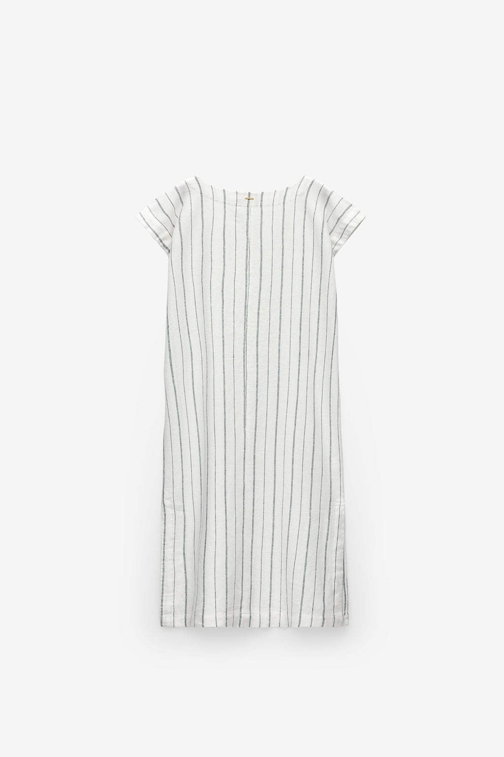 TÚNICA LOOSE FIT DE LINO A RAYAS