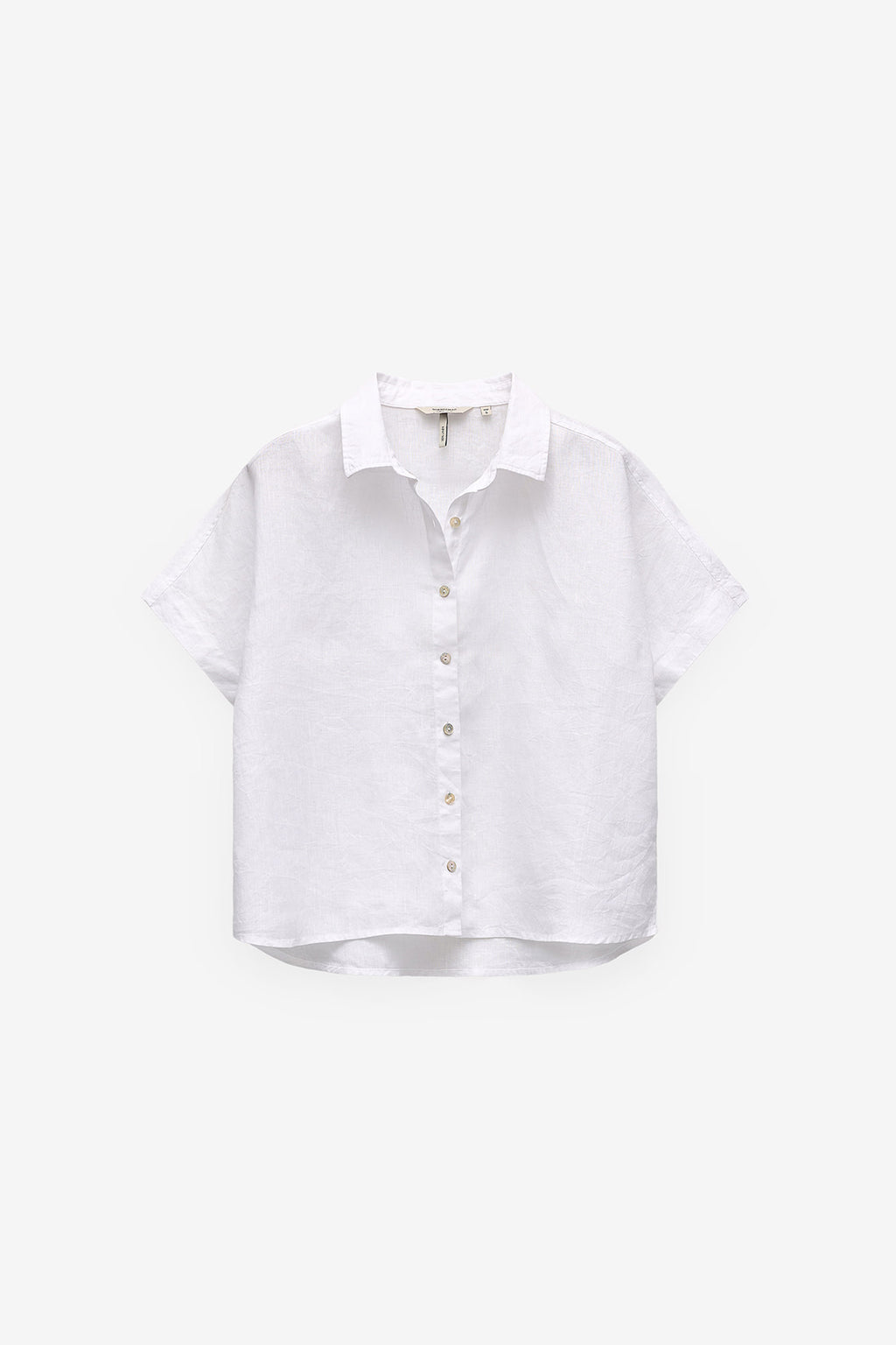 CAMISA 100% LINHO MANGA CURTA