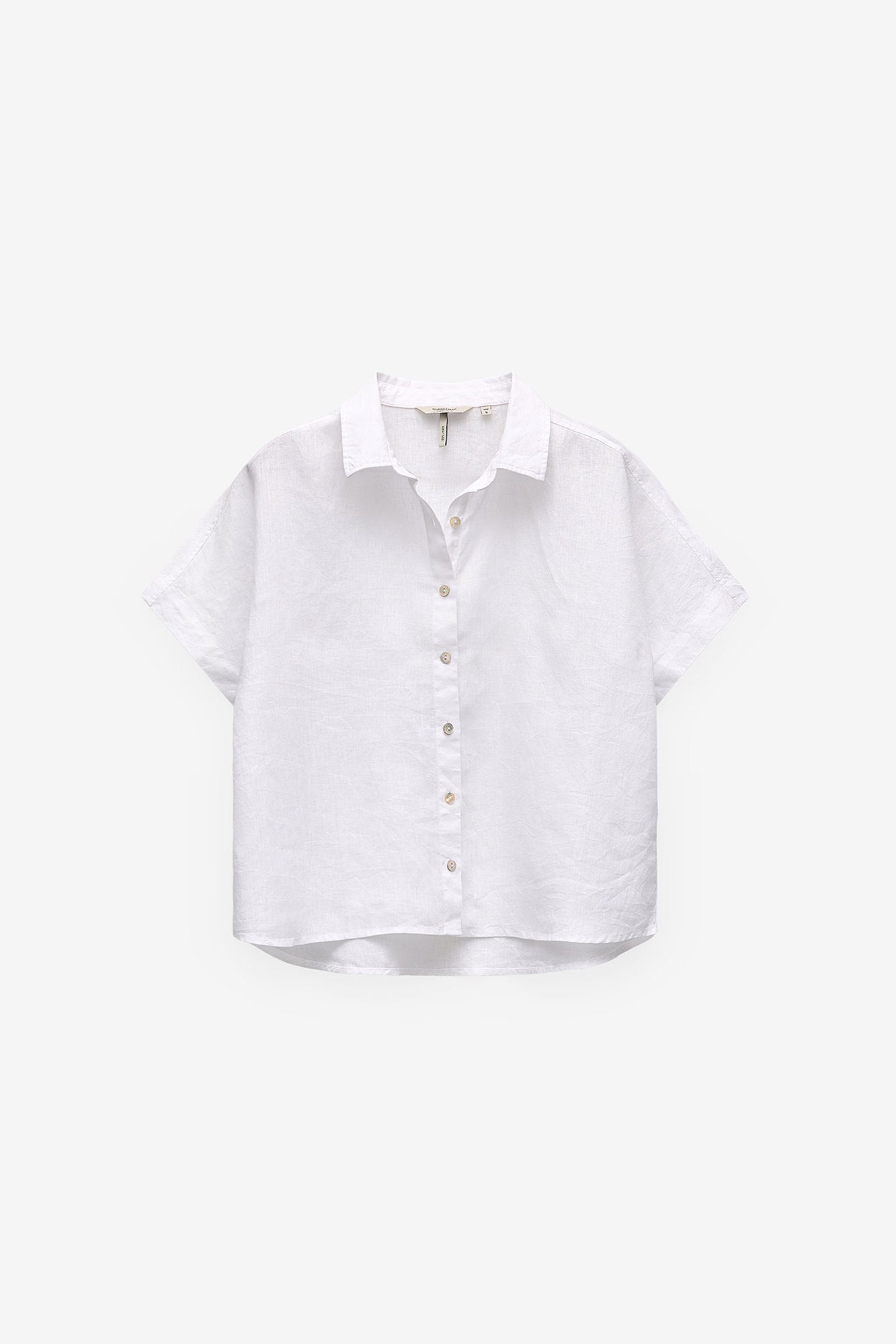 CAMISA 100% LINHO MANGA CURTA