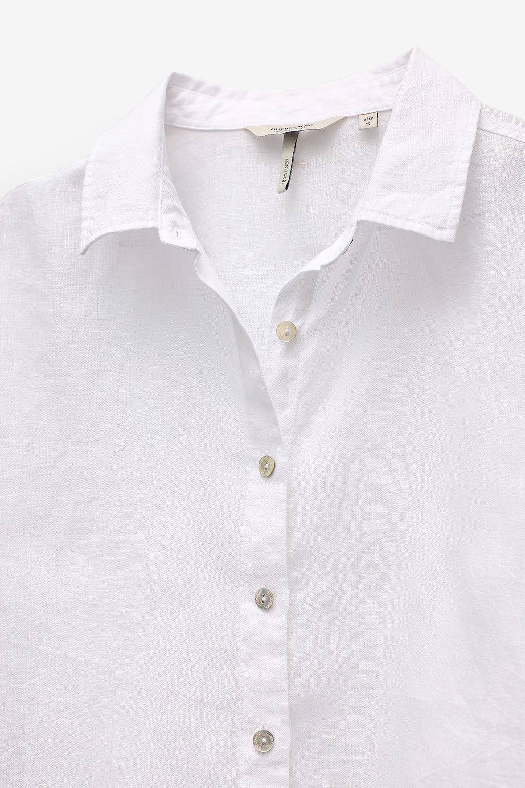 CAMISA 100% LINHO MANGA CURTA