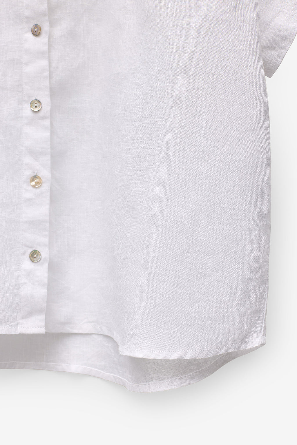 CAMISA 100% LINHO MANGA CURTA