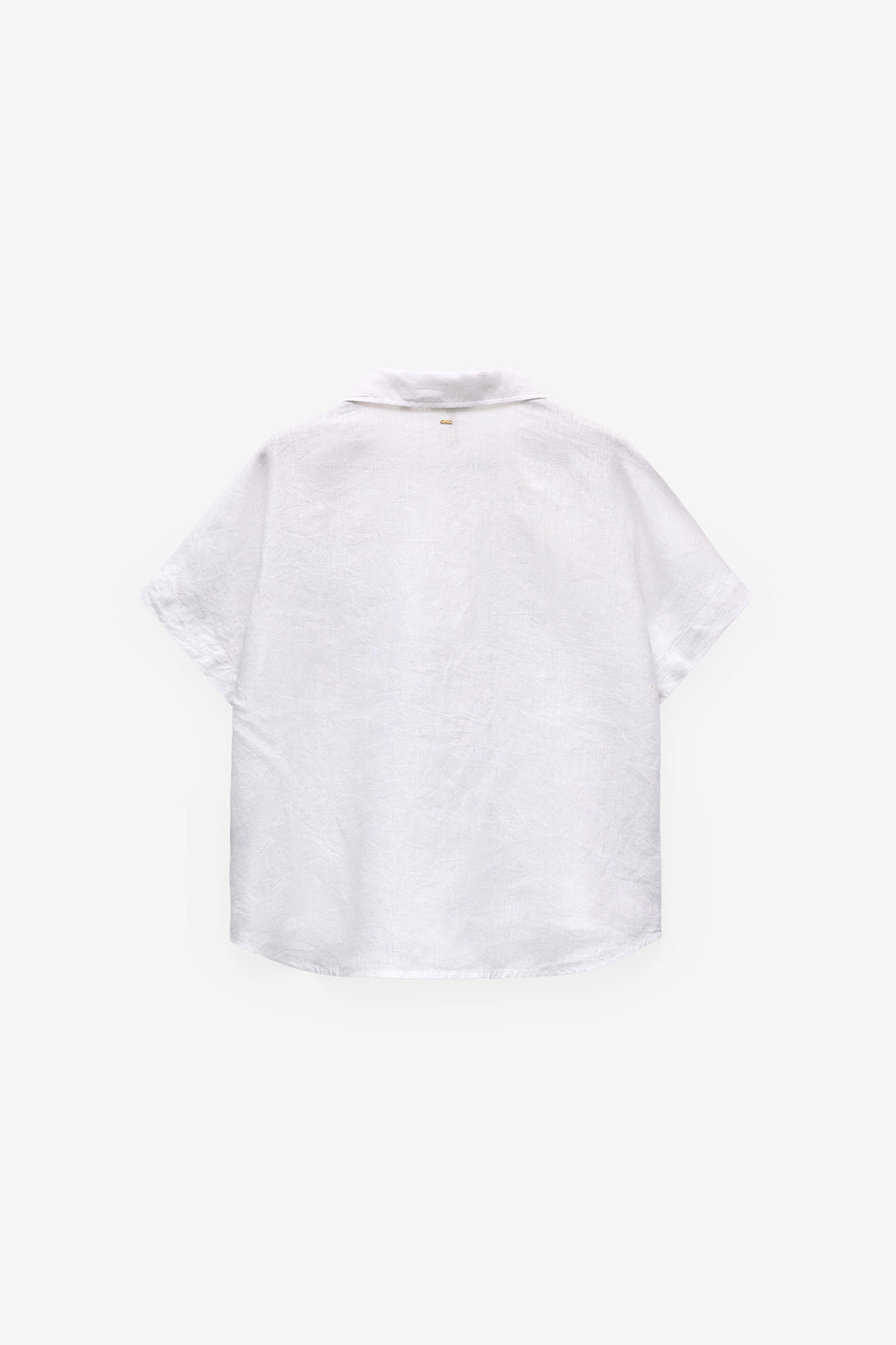 CAMISA 100% LINHO MANGA CURTA