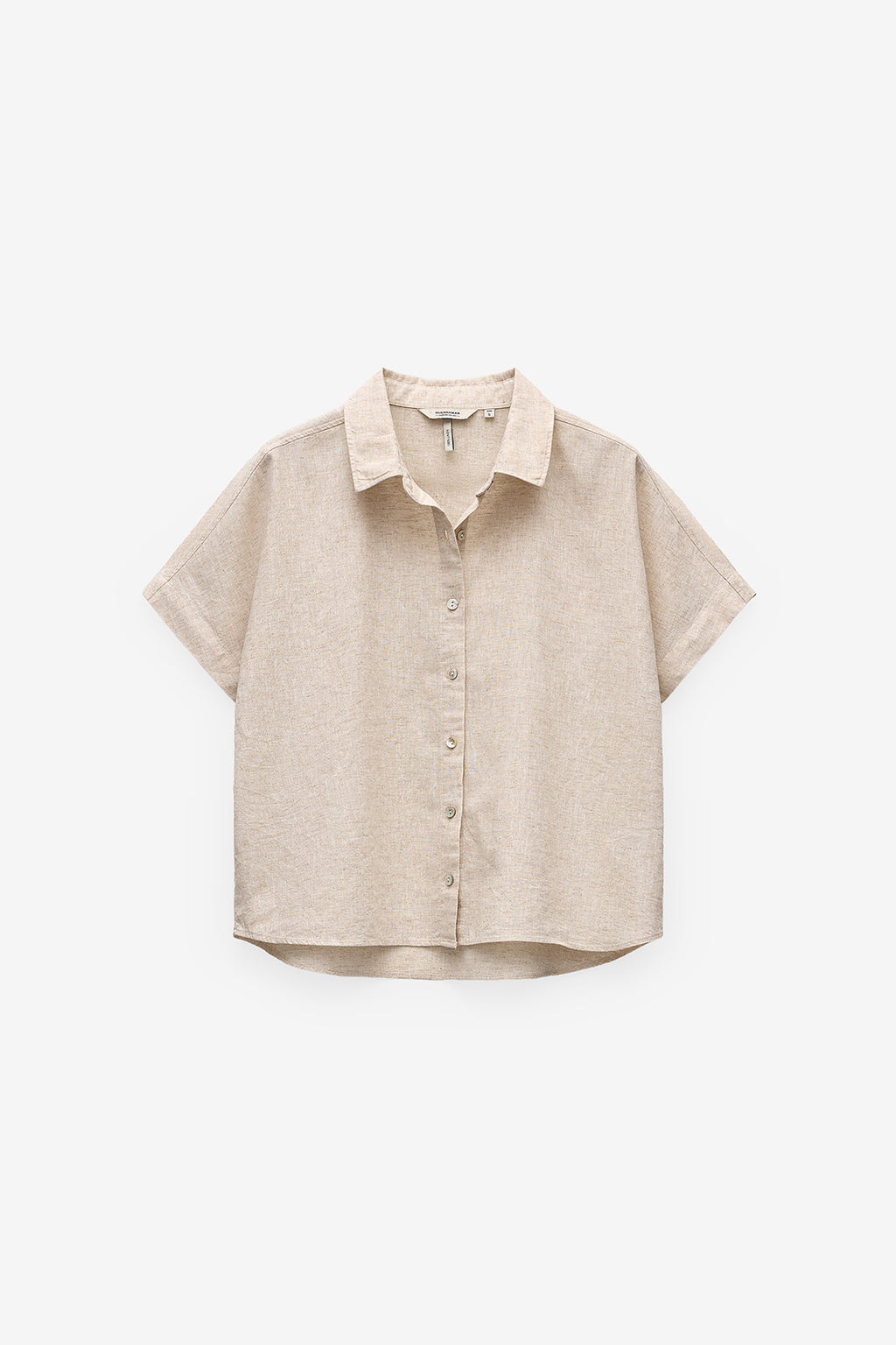 CAMISA 100% LINHO MANGA CURTA