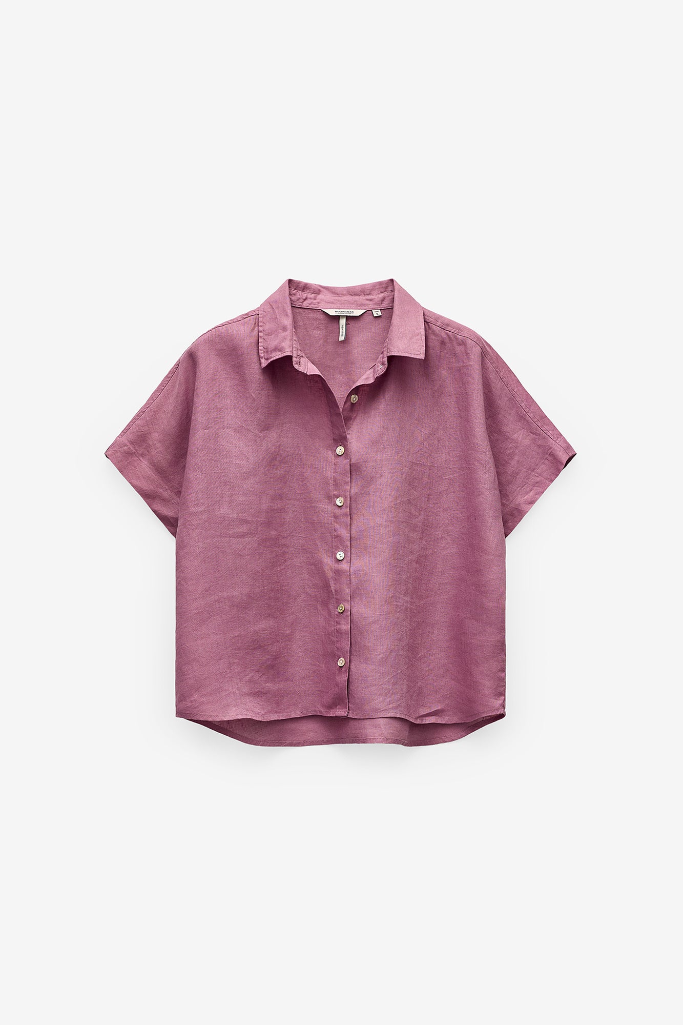 CAMISA 100% LINHO MANGA CURTA