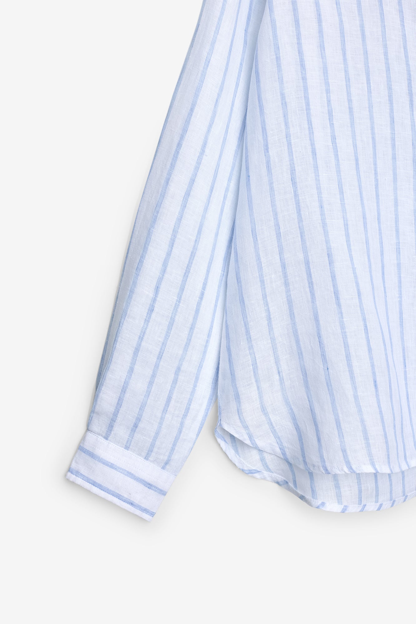 CAMISA DE LINHO COM RISCAS