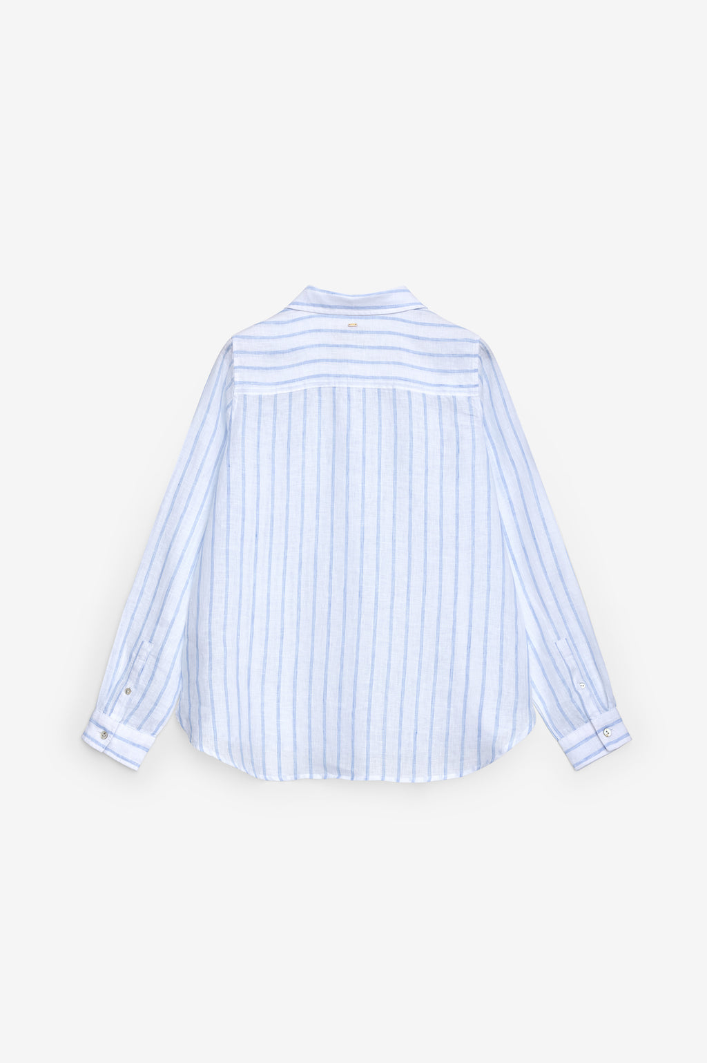 CAMISA DE LINHO COM RISCAS