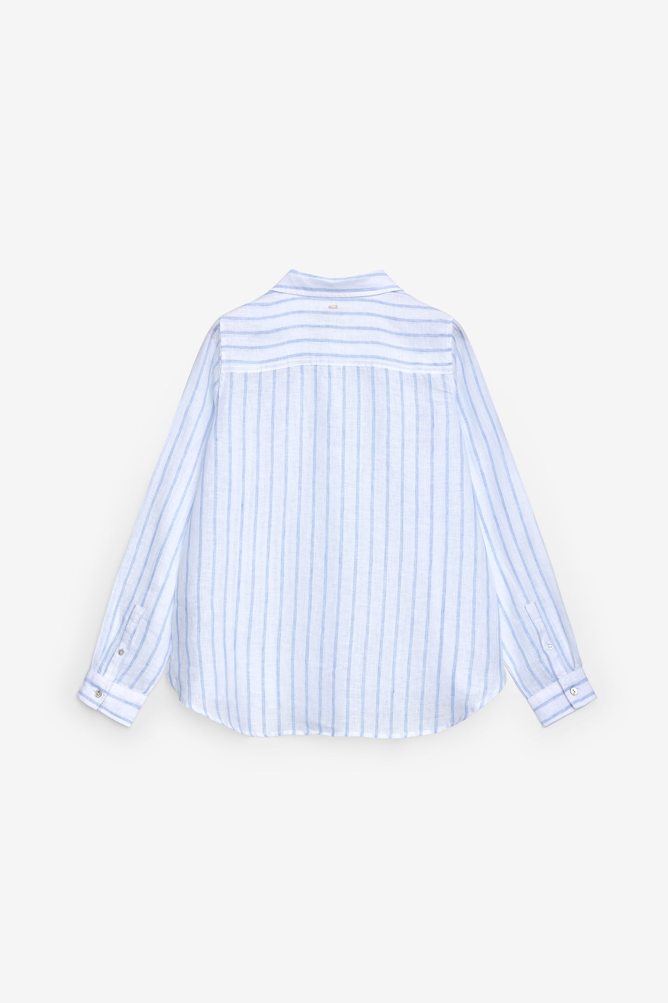 CAMISA DE LINHO COM RISCAS