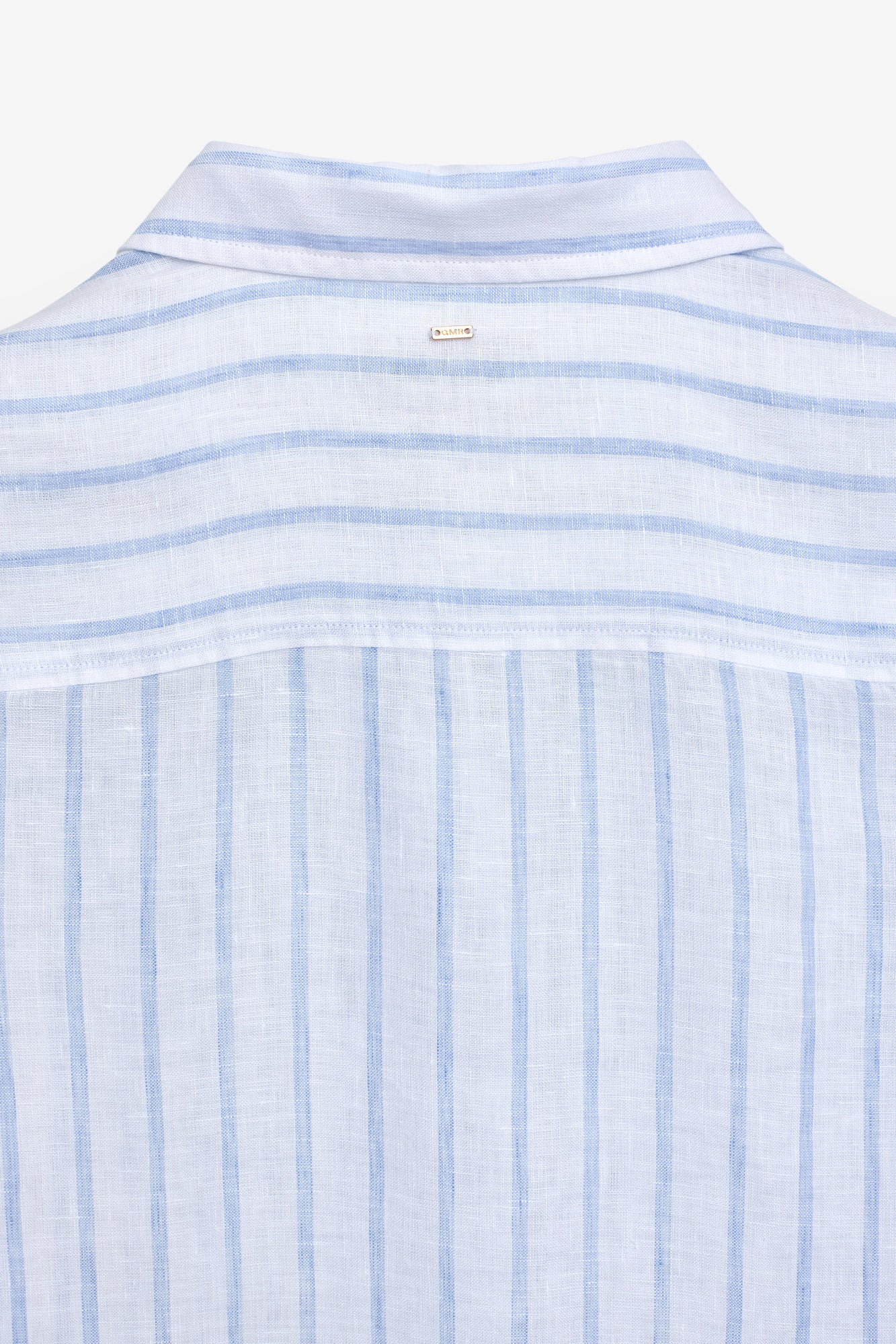 CAMISA DE LINHO COM RISCAS