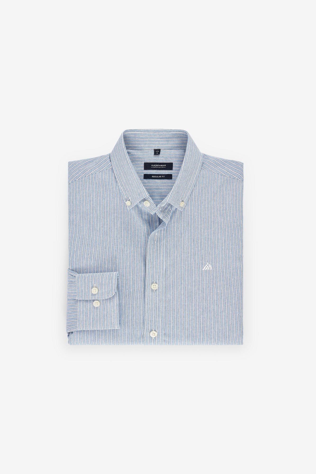 CAMISA COM RISCAS A DUAS CORES
