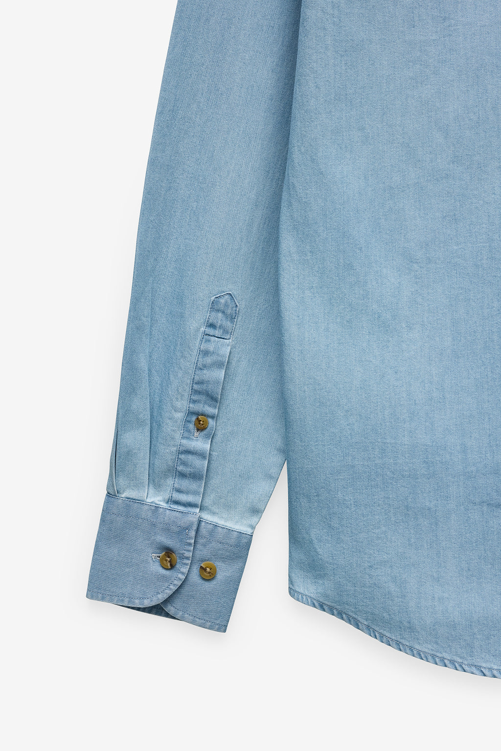 CAMISA SLIM FIT DE DENIM LIGERO