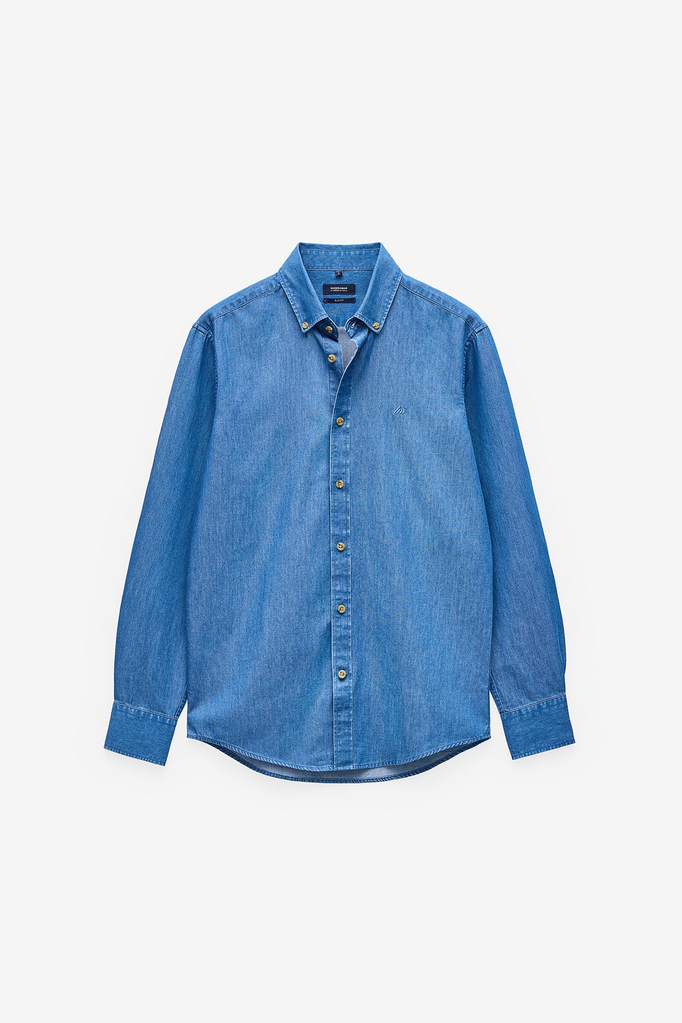 CAMISA SLIM FIT EM GANGA LEVE