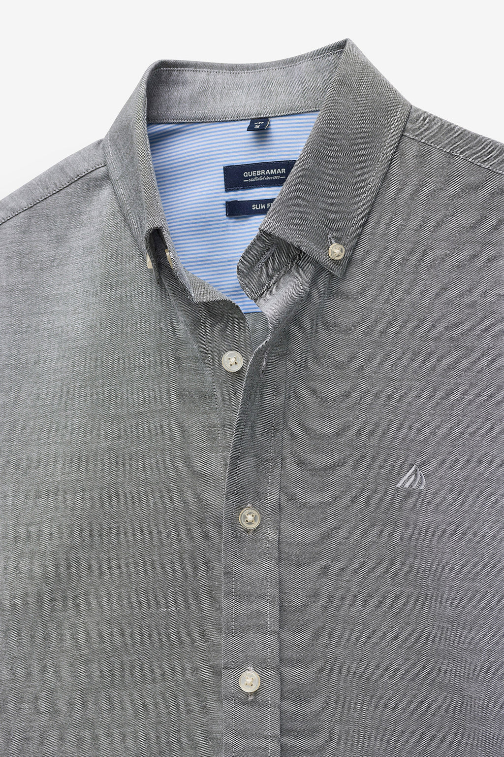 CAMISA OXFORD CON ELASTANO