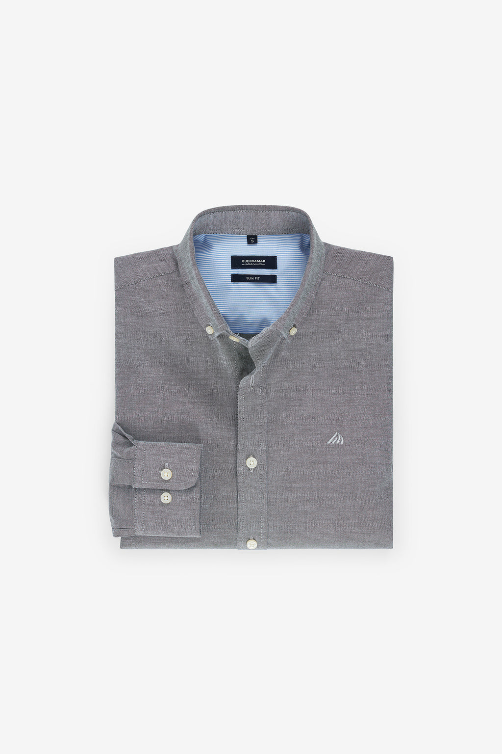 CAMISA OXFORD CON ELASTANO