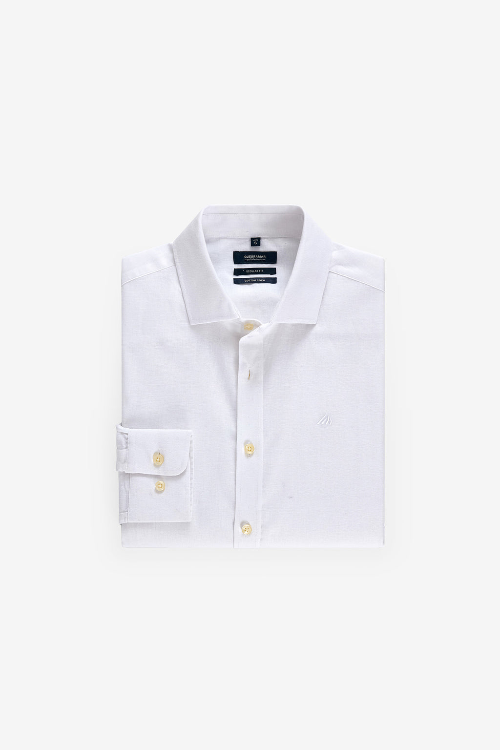 CAMISA BÁSICA DE ALGODÓN Y LINO