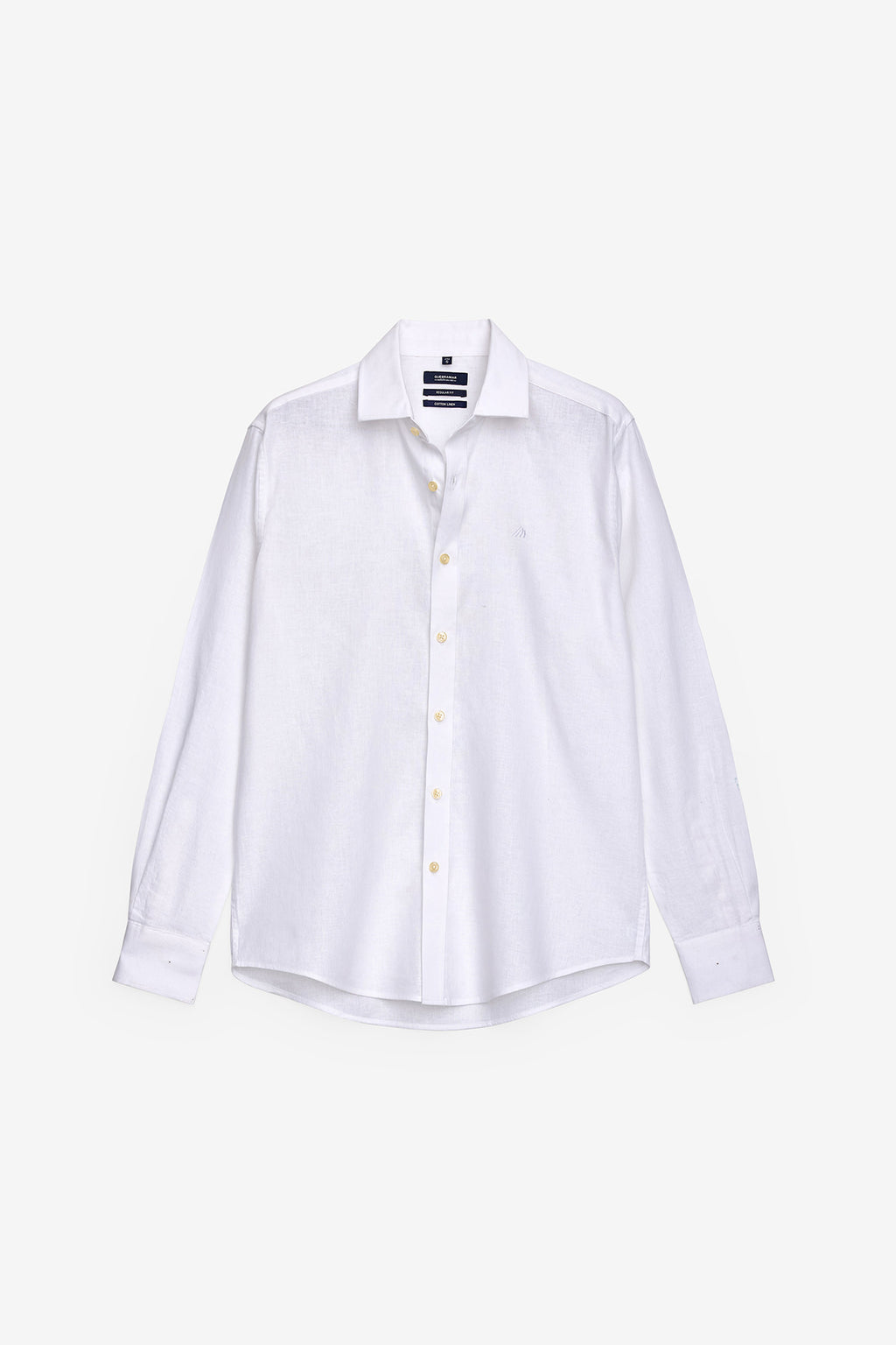 CAMISA BÁSICA DE ALGODÓN Y LINO