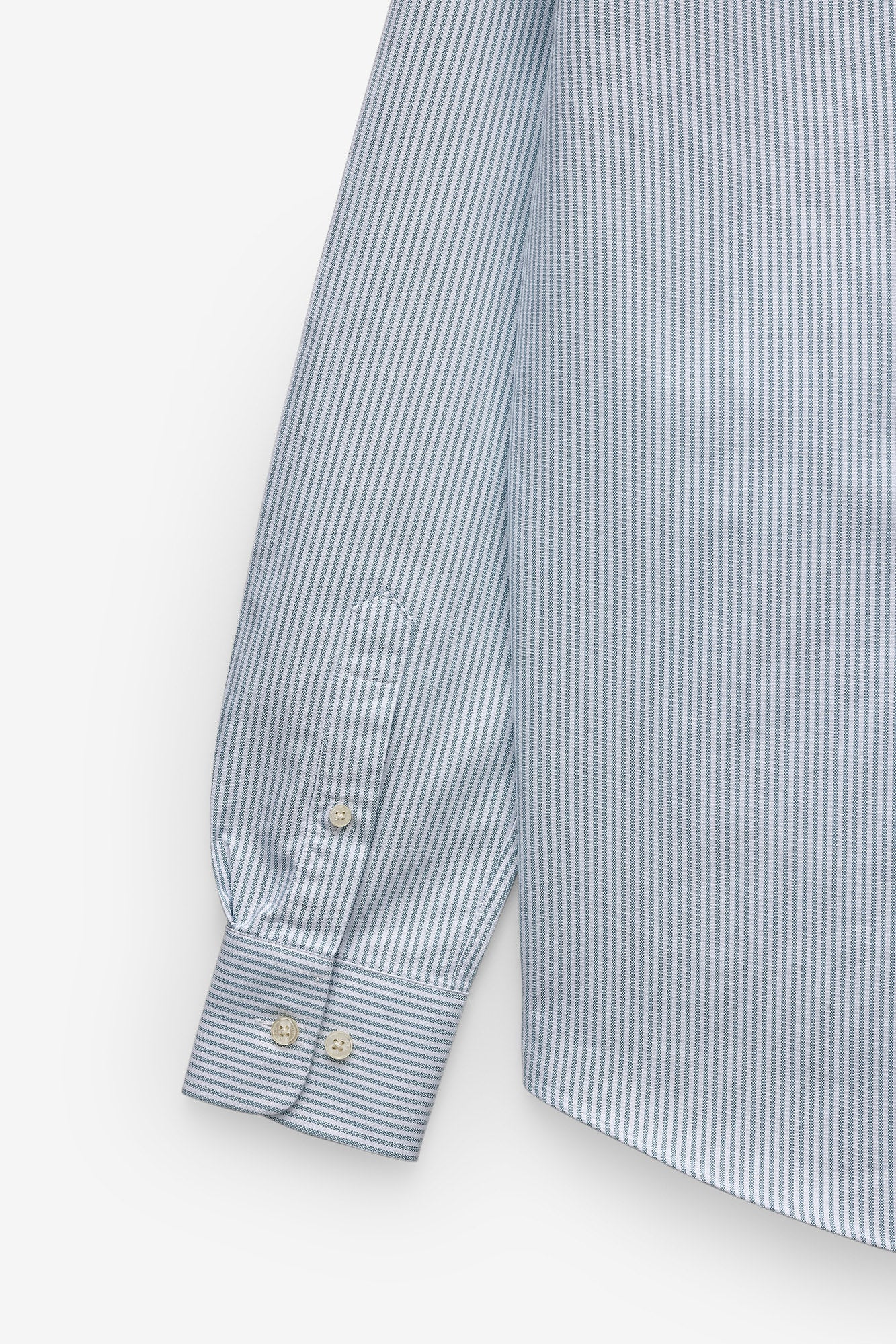 CAMISA BÁSICA OXFORD ÀS RISCAS