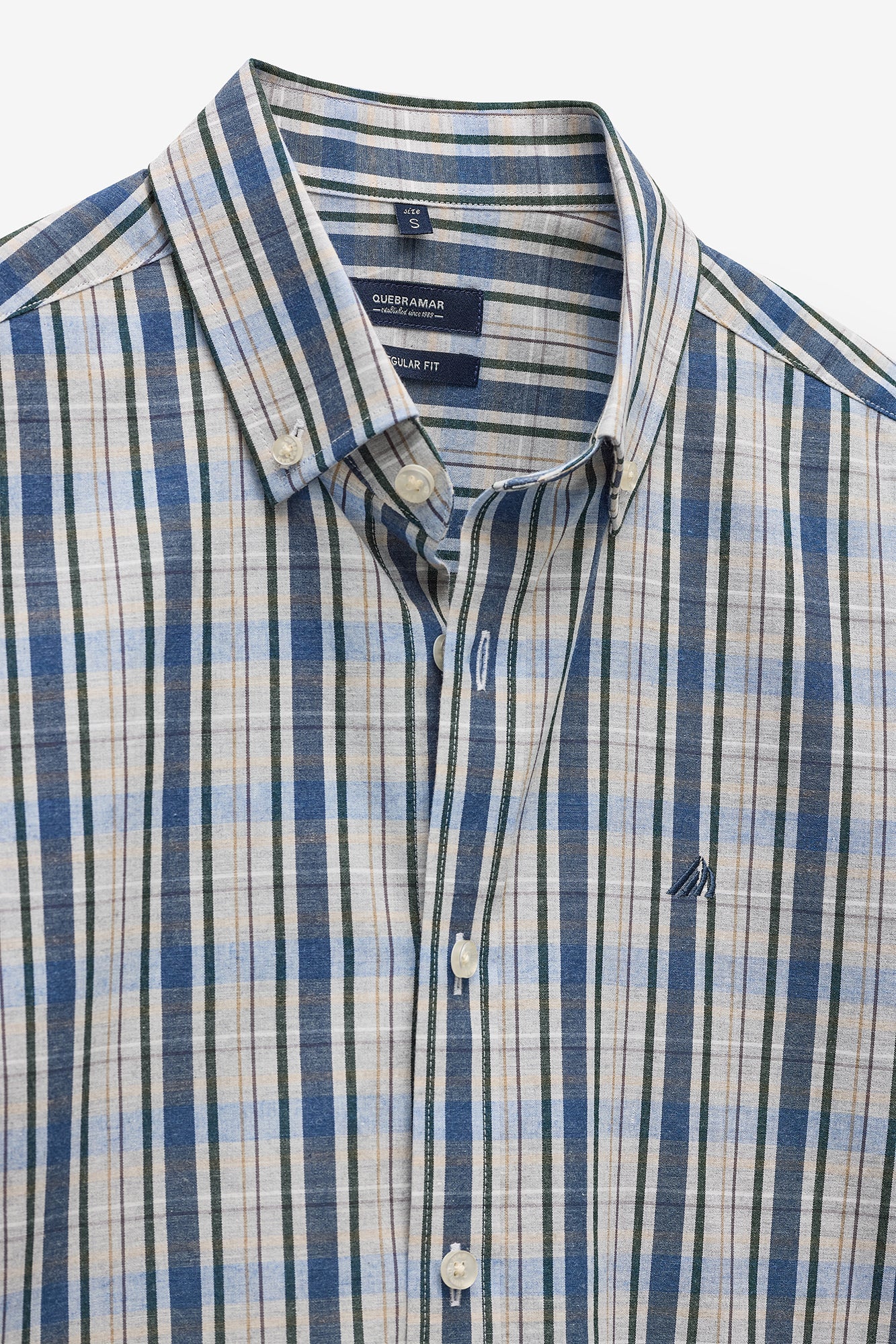 CAMISA DE CUADROS REGULAR FIT
