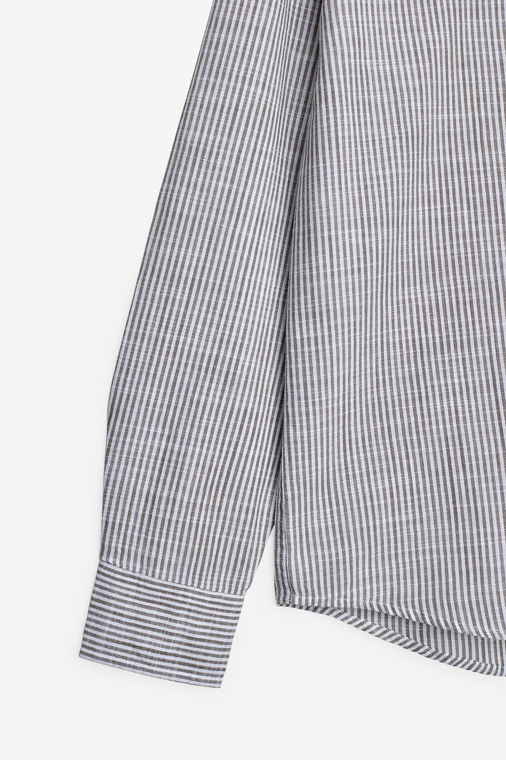 CAMISA COM EFEITO SLUB EM ALGODÃO