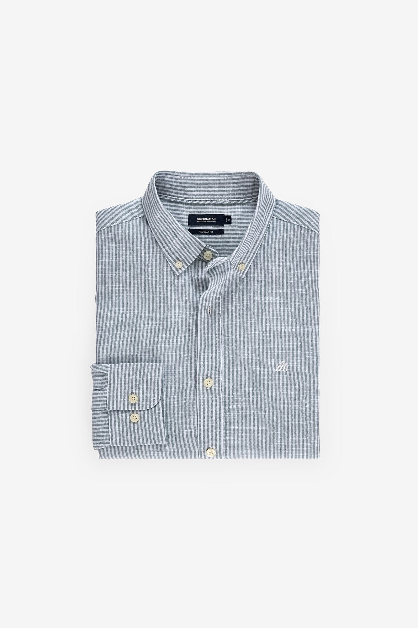 CAMISA COM EFEITO SLUB EM ALGODÃO